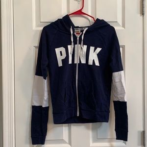 PINK | zip up jacket